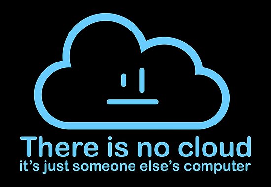 There is no cloud